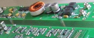 Photo of populated PCB